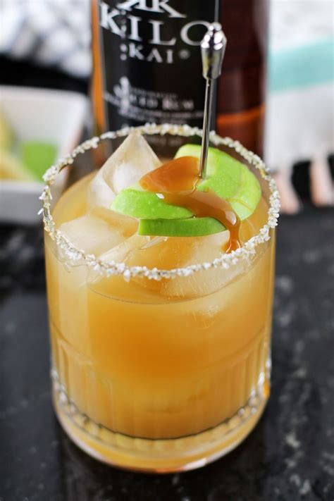 Pour the pecan salted caramel syrup, vodka, egg whites, clementine juice and bitters into a cocktail shaker. Salted Caramel Apple Cocktail Recipe - Shrimp Salad Circus