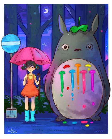 Totoro By Larienne On Deviantart Totoro