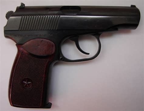 Makarov Original Military Issue Pistol In 9mm Makarov Caliber Excellent