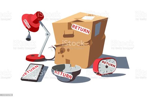 Return Of Damaged Goods Stock Illustration Download Image Now