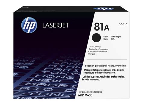 Our compatible ink cartridges offer the same printing quality as the brand name hp printer cartridges. HP 81A Black Original LaserJet Toner Cartridge - HP Store UK