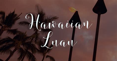 Hawaiian Luau Event This Saturday  Palma Sola Bay Club