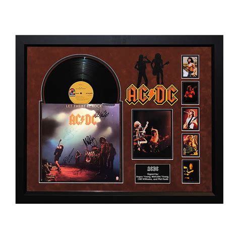 AC/DC Signed Album // Let There Be Rock - Signed Albums 