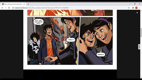 Percy Jackson And The Last Olympian Part 1 Graphic Novel Youtube