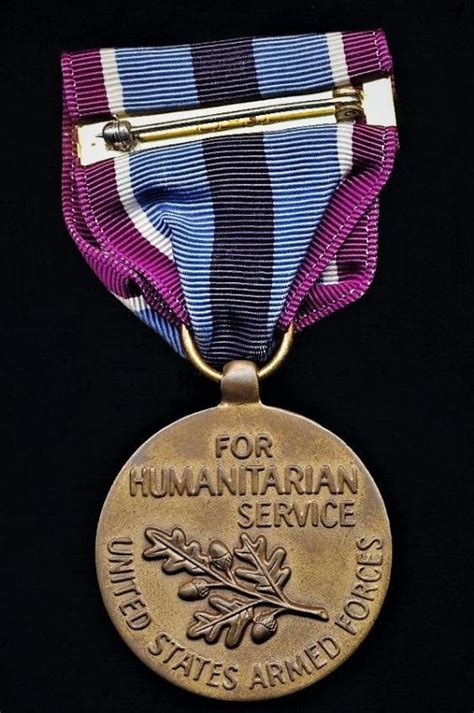 Aberdeen Medals United States Humanitarian Service Medal Hsm With