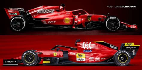 Classic Ferrari Liveries Reimagined On 2019 Spec Cars Rformula1