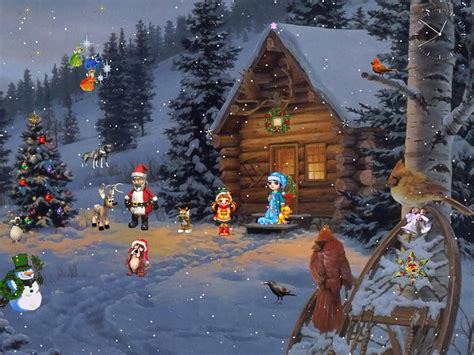 Christmas Paradise Screensaver For Windows Christmas