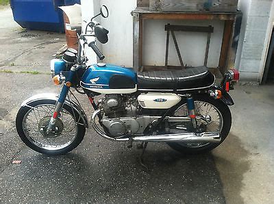Motorcycle comes with original honda key and bill of sale only, don??�t have title for it which make it very easy to transfer to your name with cost around $xxx because it is old and no dmv record for old bikes please ask your. 1970 Honda Cb175 Motorcycles for sale