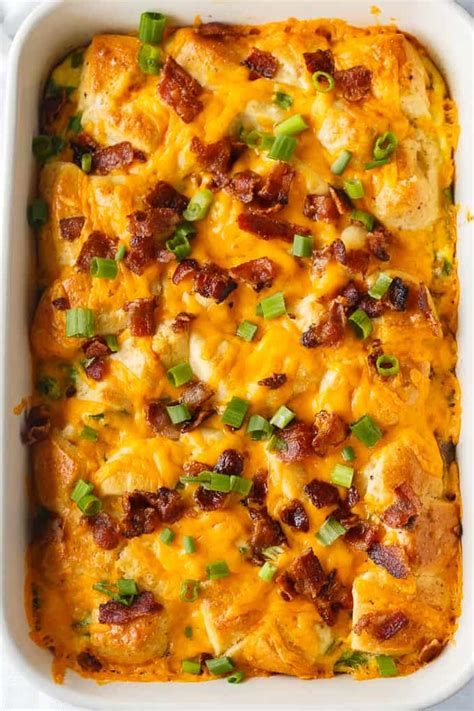 Bacon And Egg Biscuit Casserole Simply Stacie