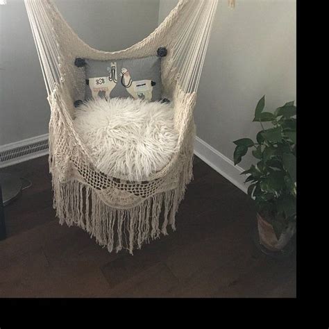 Translated from english into russian by. Hammock Chair white hammock chair with Fringe and Loose ...
