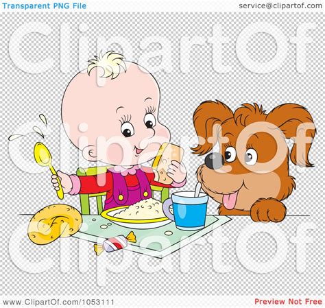 Dog Eating Breakfast Clipart Clip Art Library Clip Art Library