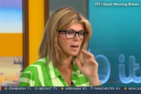 Itv Good Morning Britains Kate Garraway Says Im So Sorry After On