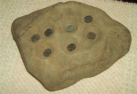 Native American Grinding Stone Authentic Indian Grinding Stone Found