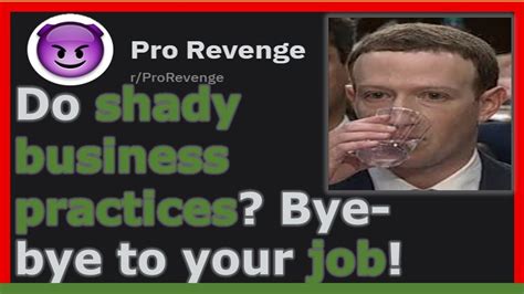 Revenge On Boss Who Fired Hard Working Employee R Prorevenge Youtube