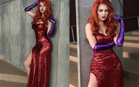 jessica rabbit by omgcosplay cosplaygirls cosplay outfits halloween outfits disney cosplay