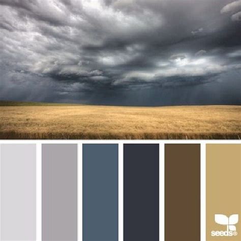 Heres A Palette For Natural Greys Browns And A Touch Of Blue Grey