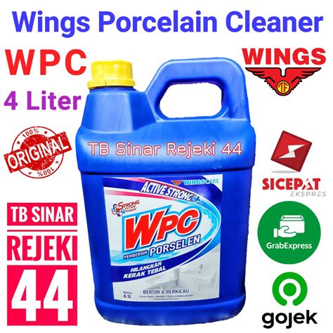 Jual Wpc 4 Liter Wings Porcelain Cleaner Pembersih Porselen Kloset