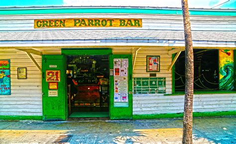Green Parrot Bar Photograph By Lee Vanderwalker Fine Art America