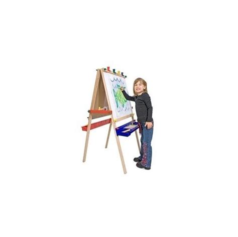 Melissa And Doug Deluxe Wooden Standing Art Easel Toy Warehouse Sale