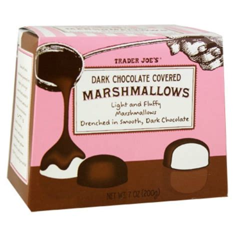 Trader Joe S Dark Chocolate Covered Marshmallows Walmart Com
