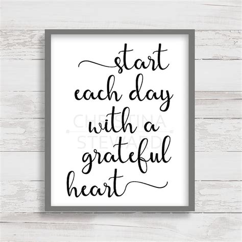 Start Each Day With A Grateful Heart Printable Printable Word Searches
