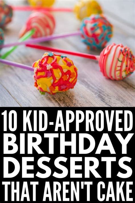 This was adapted from a recipe in desserts for diabetics, by mabel cavaiani. 10 Awesome and Easy Birthday Cake Alternatives for Kids ...