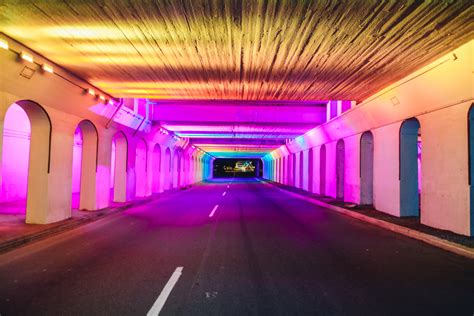 Rainbow Light Tunnels — Thomas Chen Photography
