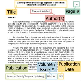 Examples include social sharing, image galleries, personalized. Locate Citation Information - Research Foundations ...