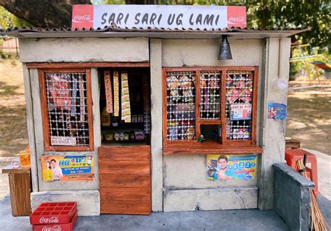 Artist Creates Mini Sari Sari Store Featuring Tiny Tsitsirya And Beverages
