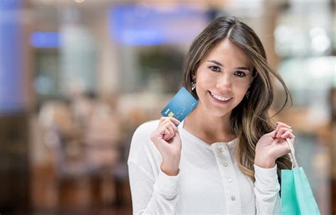 This is a secure and convenient way to access the account information. Shopping Woman Holding A Credit Card Stock Photo - Download Image Now - iStock