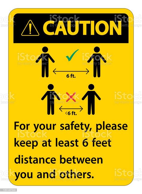 Caution Keep 6 Feet Distancefor Your Safetyplease Keep At Least 6 Feet