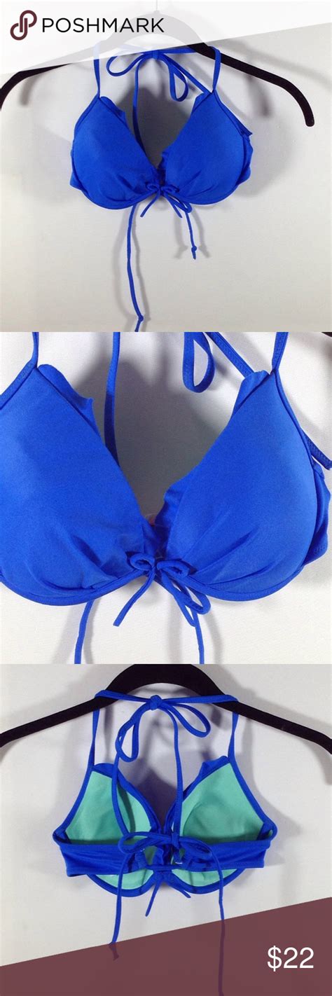 Victoria S Secret Royal Blue Bikini Underwire Top Bikinis Royal Blue