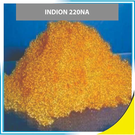 Moist Golden Yellow Indion 220na Ion Exchange Resin Pack Size 25 Ltr