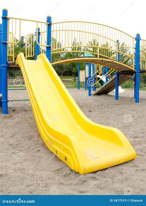 Playground Slide Stock Image Image Of Activities Summer