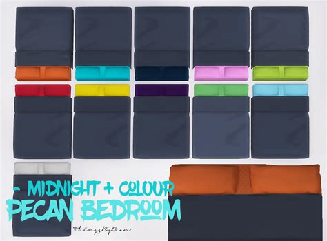 My Sims 4 Blog Pecan Bedroom Set By Dean