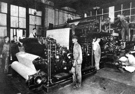 Iso Identify Production Presses Circa 1900 American Printing