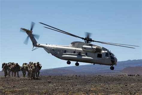 Marine Corps Retires Ch 53d Sea Stallion Helicopter Navair