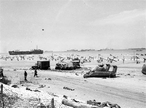 Scene On Omaha Beach On The Afternoon Of D Day World War Photos