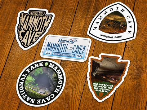 Mammoth Cave National Park Vinyl Sticker Choose 1 Decal Or Etsy