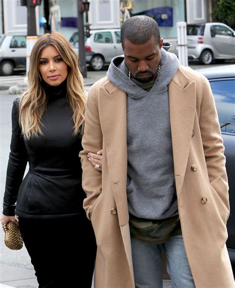 Kim Kardashian And Kanye West Enjoy A Lunch Date In Paris E News
