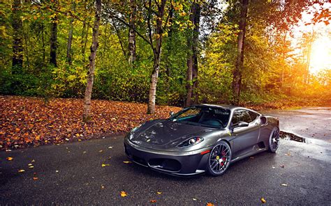 Ferrari F430 Gris Fondos De Pantalla Hd Wallpapers Hd