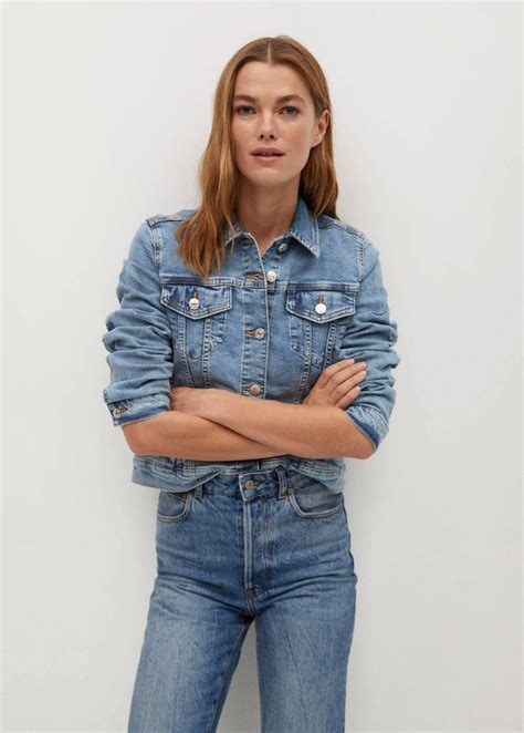 13 outfits that prove high waisted jeans are eternally chic denim jacket women jackets for