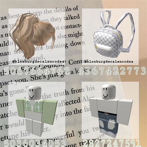 Bloxburg Code Outfits You Can Also View The Full List And Search For The Item