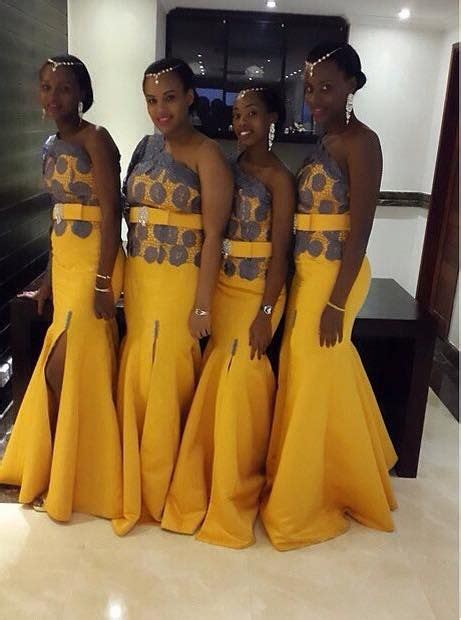 African Bridesmaid Dresses 2021 For Ladies Shweshwe Home