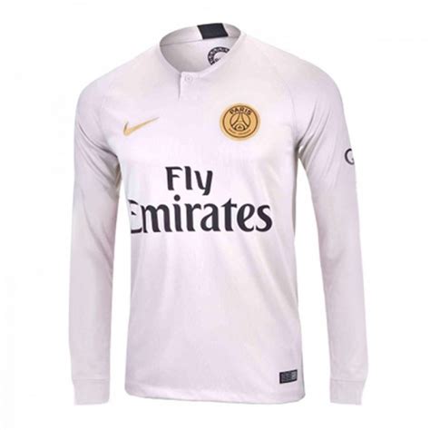 PSG AWAY 18/19 Long Sleeve Shirt  Best Soccer Jerseys