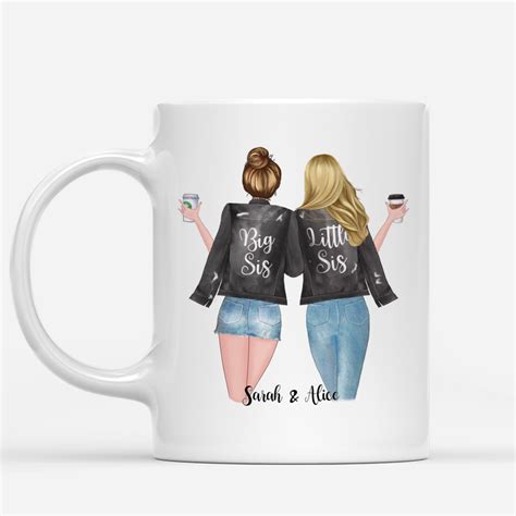 Personalized Mug A Sister Is Gods Way Of Make Sure We Never Walk Alone