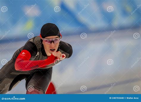 Peking 2022 Schaatsen Redactionele Stock Foto Image Of Concurrentie 240703448