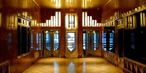 Art Deco Interiors The Municipal Art Society Of New York