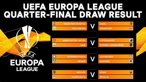 In the quarterfinal draw on friday, the dutch champions drew the last italian team left in european competition this season, hosting roma in the first leg. Europa Draw : Sbdcgntwfezkem - How does the europa league ...