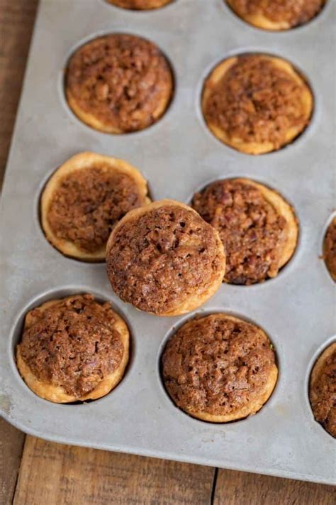 Pecan Tassies Are Mini Pecan Pie Cookies With Flakey Crusts And A Sweet
